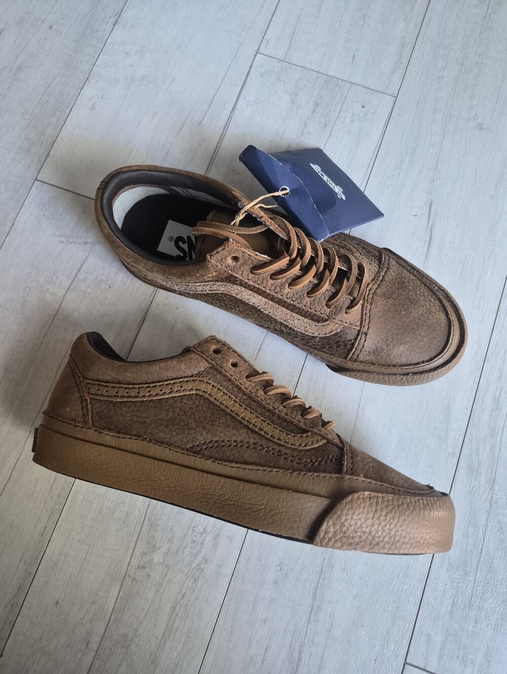 VANS NEW OTW LX Leather Old Skool Shoes